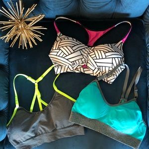 SO brand sports bras (3 bras)